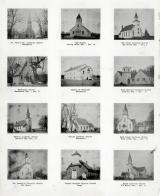St. Pauls, Amy Chapel, Hay River Lutheran, Episcopal, Brethren, Holy Trinity, Norton Church, Dunn County 1959
